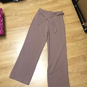 Dressy Flare High Waisted Pants